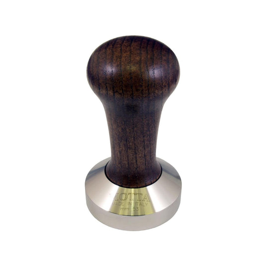 Motta Wooden Coffee Tamper - Flat Base 53mm